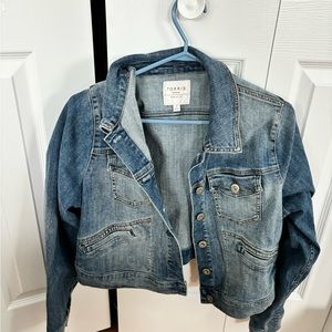 Torrid Denim dark blue jacket Torrid size 1